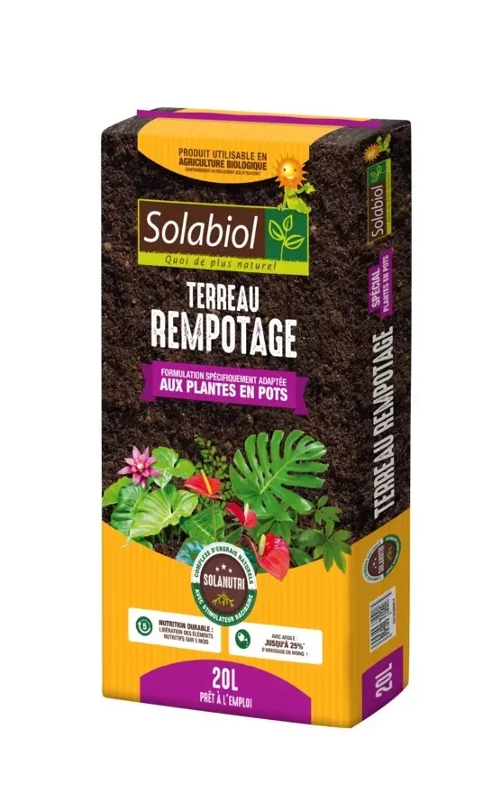 Terreau Rempotage 20L