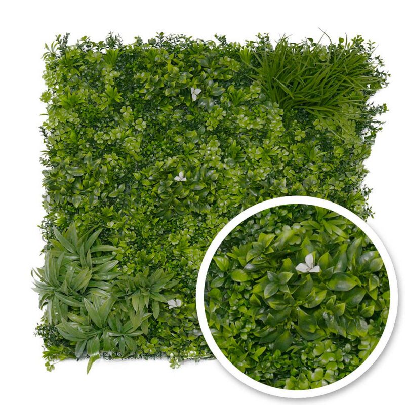 Mur Végétal Artificiel Liseron 1x1m