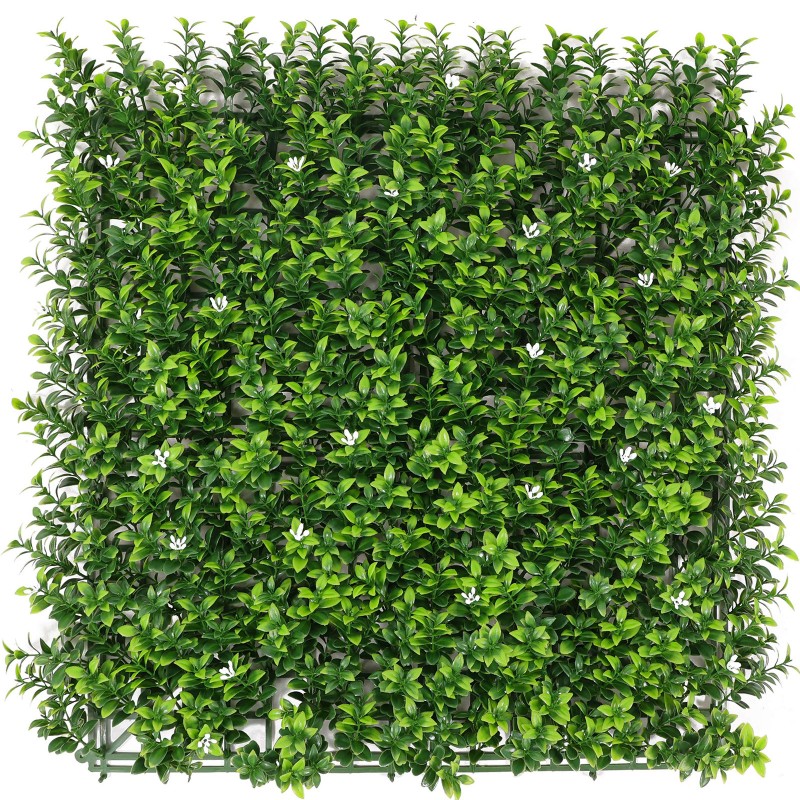 Mur Végétal Artificiel Jasmin 1x1m