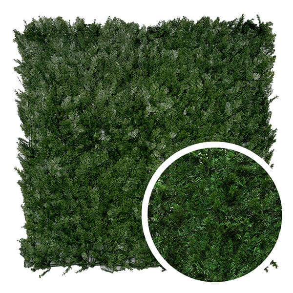 Haie Artificielle Cyprès 1x1m