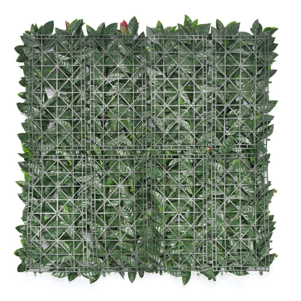 Haie Artificielle Photinia 1x1m – Image 2