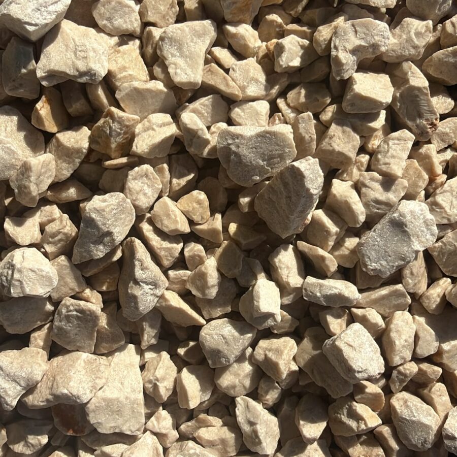 Gravillons Blanc Calcaire